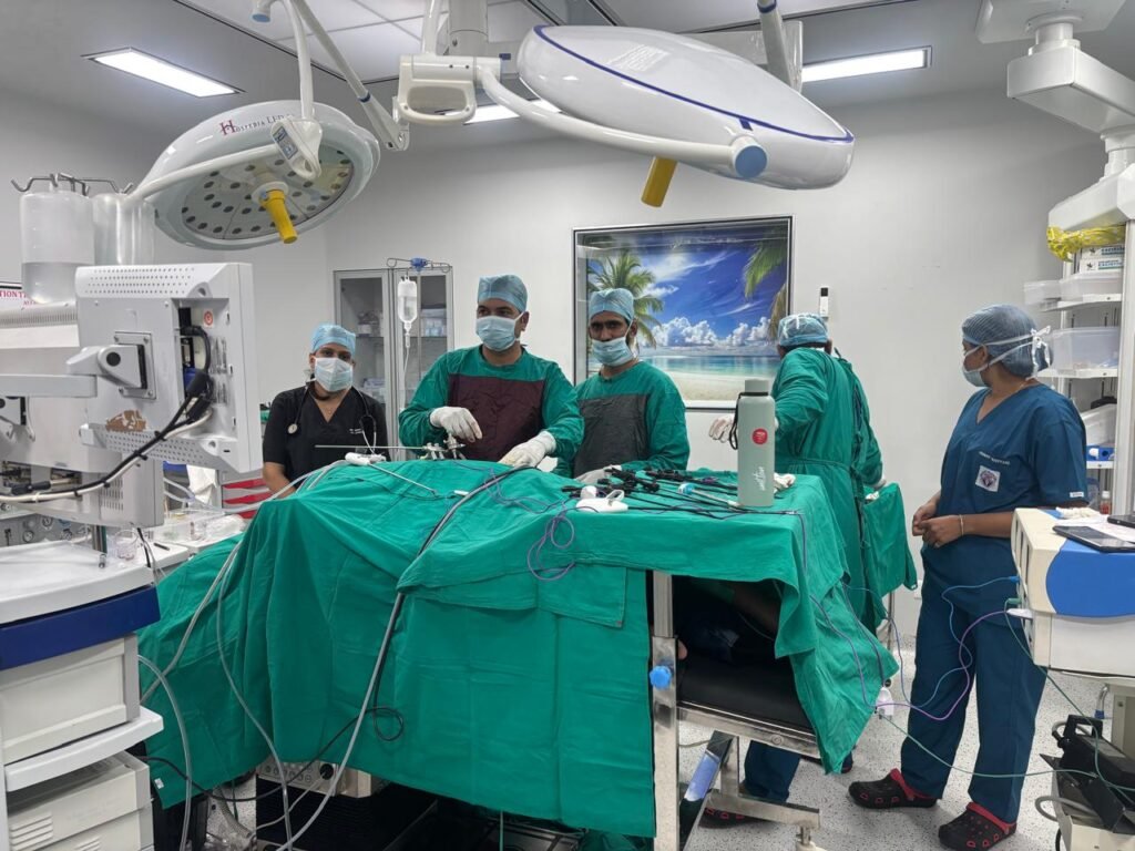 Laparoscopic Surgery to Remove Uterus