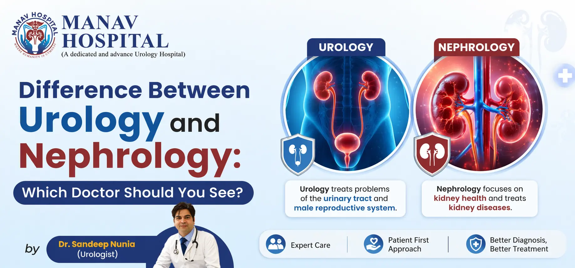 Difference Between Urology and Nephrology: Which Doctor Should You See?