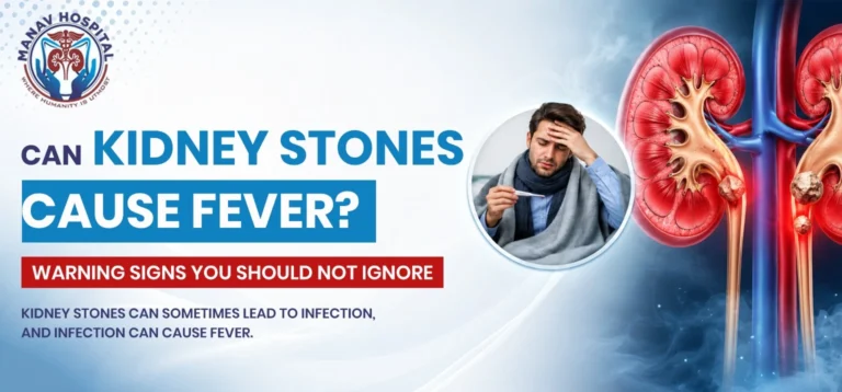 Can kidney stones cause fever